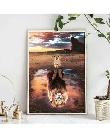 Diamond Painting 30x40cm | Löwe