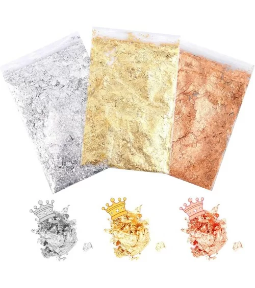Lot de paillettes imitation or | Idées de loisirs créatifs étincelantes