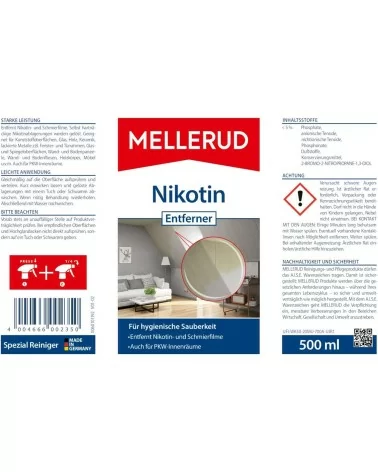 MELLERUD Nettoyant anti-nicotine | 0,5 l