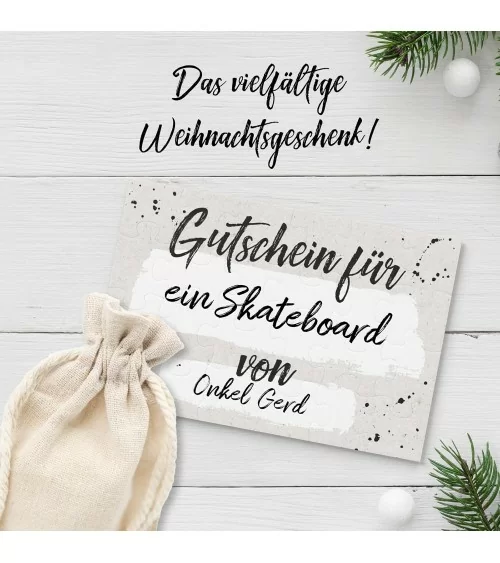 Gutschein Puzzle | 24-teilig