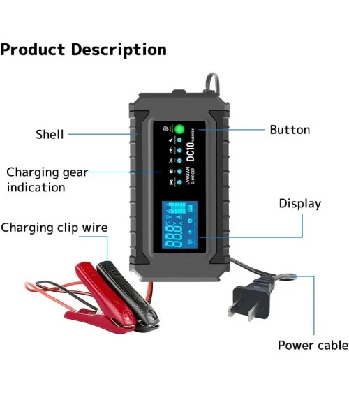 Batterieladegerät Auto | 10A 24V