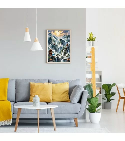 Diamond Painting 30x40cm | Berge