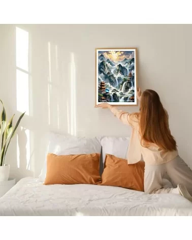 Diamond Painting 30x40cm | Berge