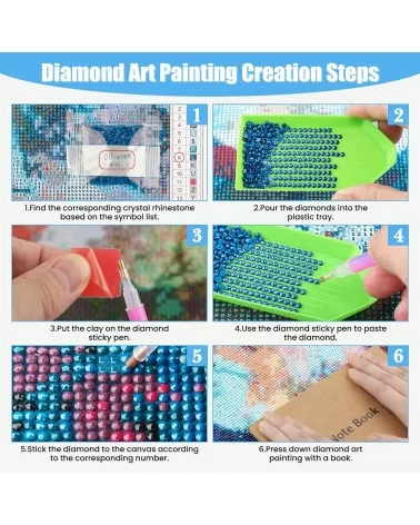 Diamond Painting 30x40cm | Welpe