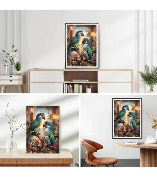 Diamond Painting 30x40cm | Papagei