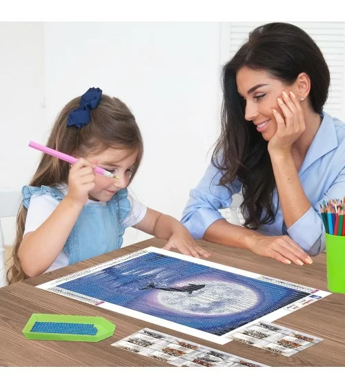 Diamond Painting 30x40cm | Delfin