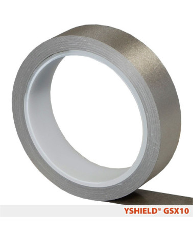 YSHIELD® GSX10 | Erdungsband mit leitfähigen Kleber | Breite 25 mm | 10 Meter