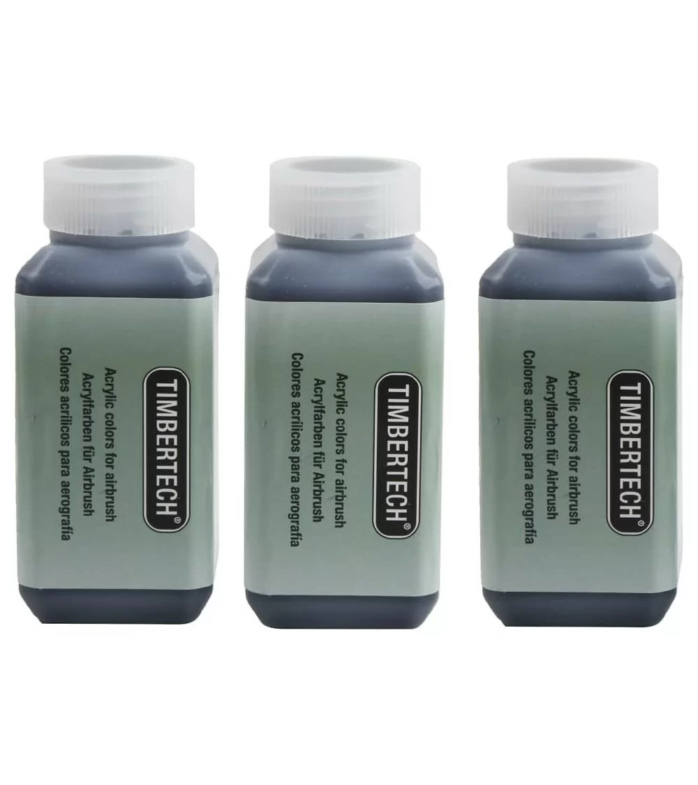 TIMBERTECH Acrylfarben Schwarz| Perfekt für Künstler