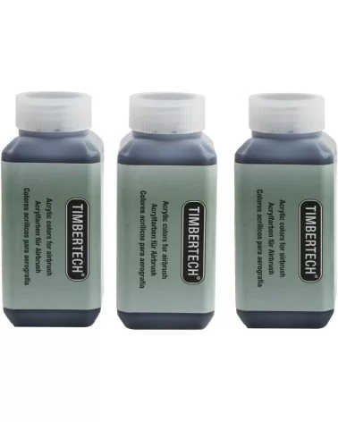 TIMBERTECH Acrylfarben Schwarz| Perfekt für Künstler