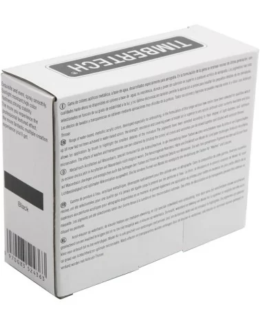 TIMBERTECH Acrylfarben Schwarz| Perfekt für Künstler