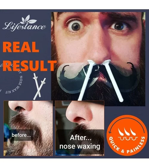 Nasenhaar Wachs Set| Haarfrei für Nasen und Ohren