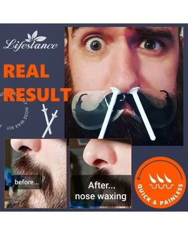 Nasenhaar Wachs Set| Haarfrei für Nasen und Ohren