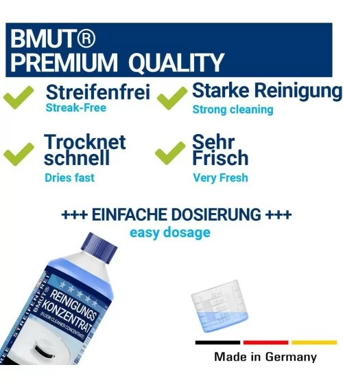 BMUT Wischroboter Reinigungsmittel| Frischer Duft