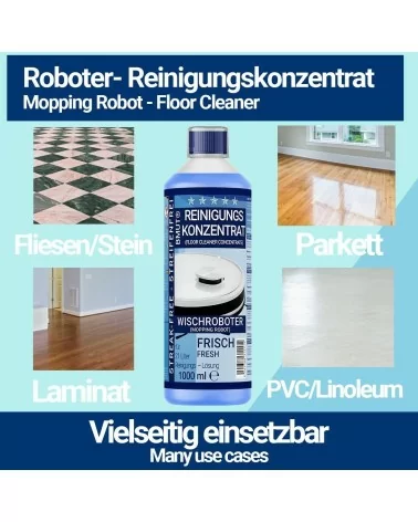 BMUT Wischroboter Reinigungsmittel| Frischer Duft