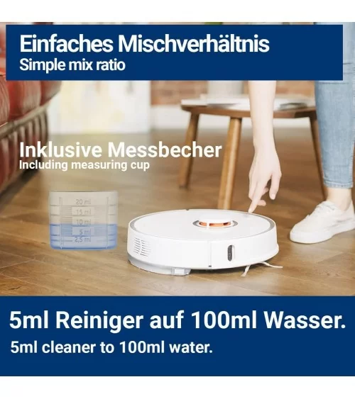 BMUT Wischroboter Reinigungsmittel| Frischer Duft