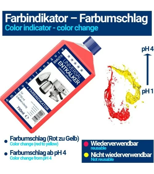 BMUT Universalentkalker| Kalkfreie Geräte
