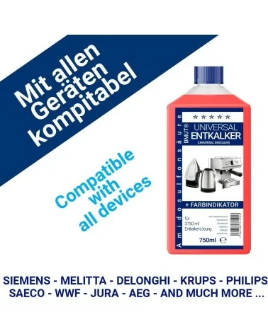BMUT Universalentkalker| Kalkfreie Geräte