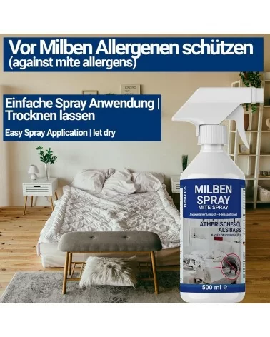 Spray anti-acariens BMUT | Dormir sans acariens