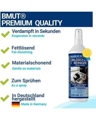 BMUT Bildschirmreiniger| Perfekt für Ihren Bildschirm