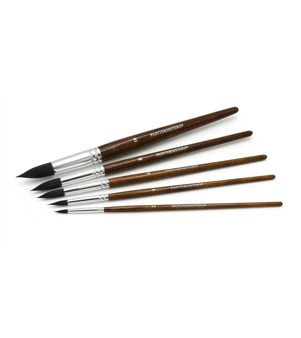 Paintesisters| Pinselset 5tlg. Rund
