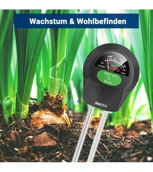 3in1 Pflanzen Bodentester| Giessen leicht gemacht