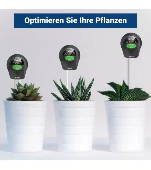 3in1 Pflanzen Bodentester| Giessen leicht gemacht