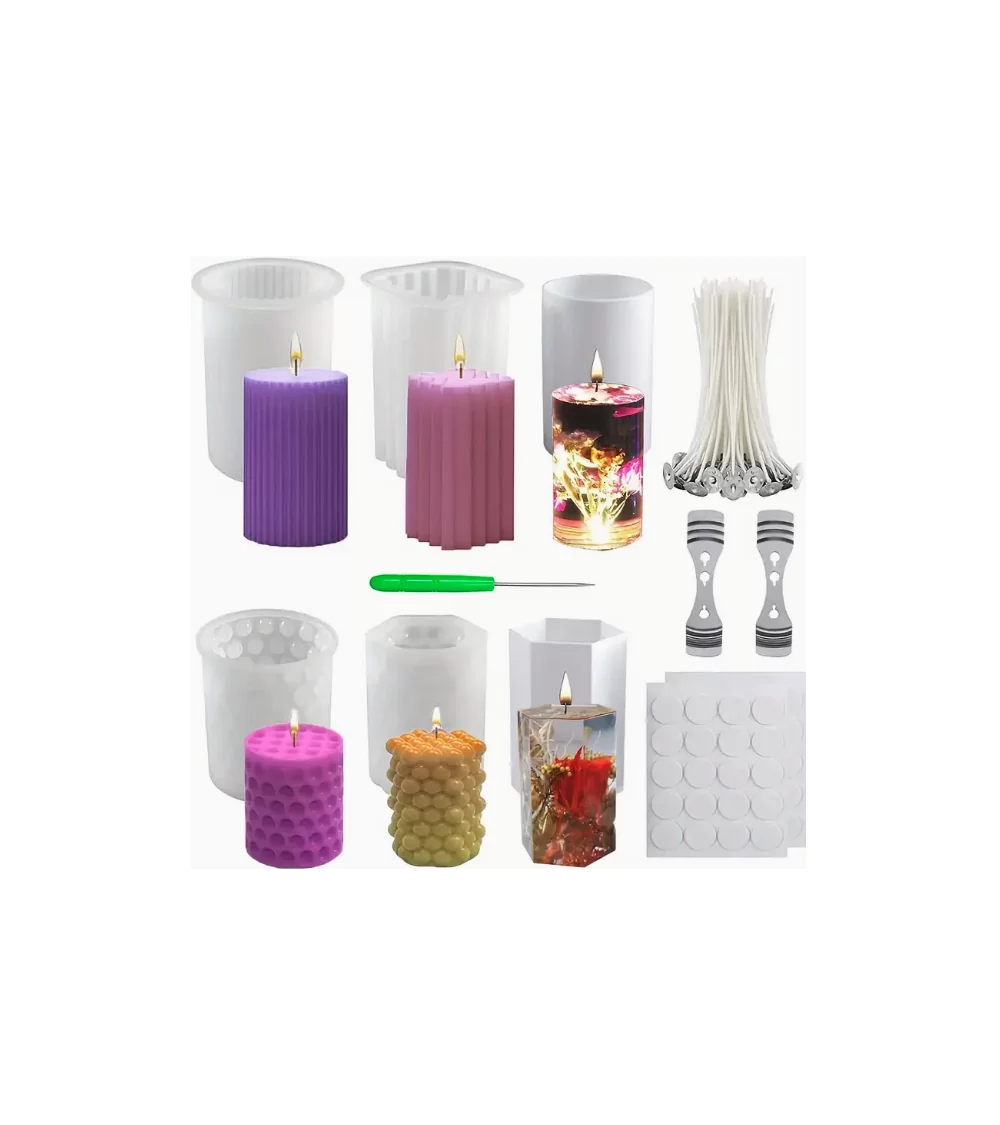 Moules en silicone | Fabrication de bougies