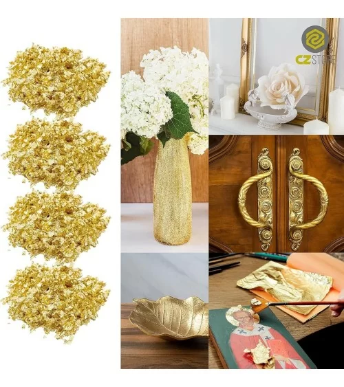 100 Blattgold-Imitation | Professionelles Vergoldungszubehör