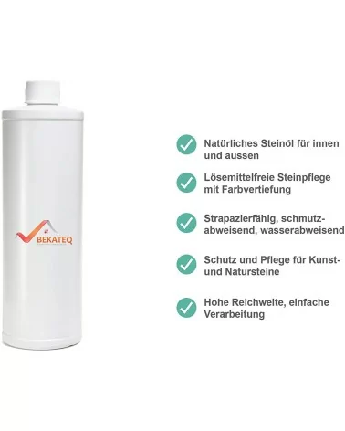 Natursteinöl innen & aussen | Langanhaltender Schutz für Ihre Natursteine