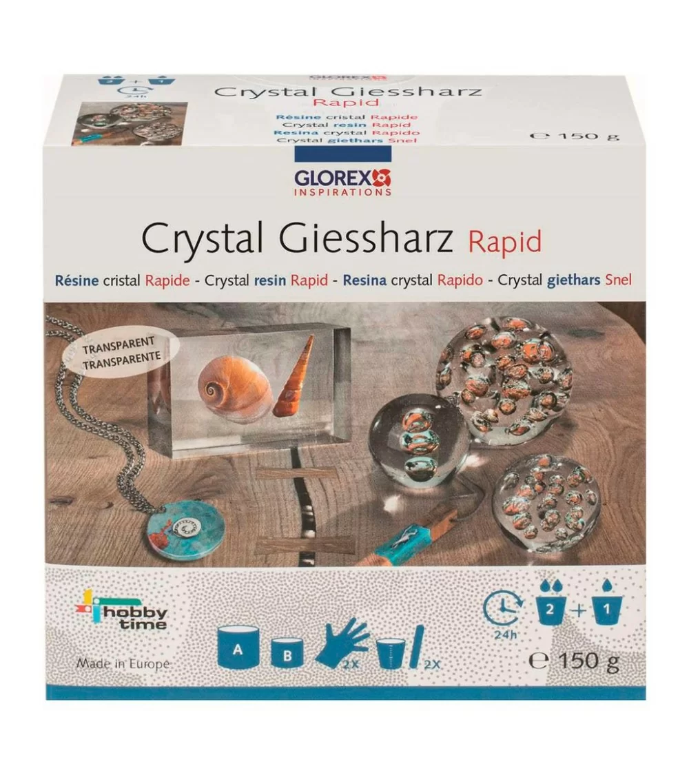 GLOREX Crystal-Giessharz | Kristallklar
