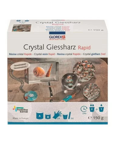 GLOREX Crystal-Giessharz | Kristallklar