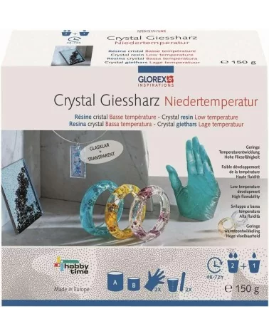 GLOREX Crystal-Giessharz Niedertemperatur | 150g