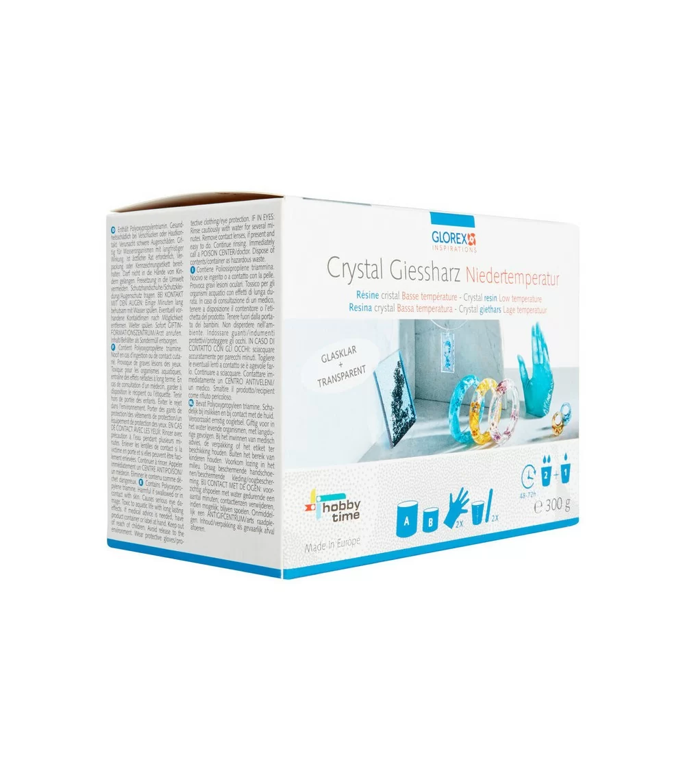 GLOREX Crystal-Giessharz Niedertemperatur | 300g