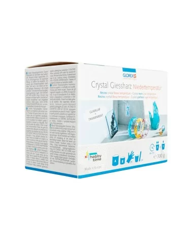 GLOREX Crystal-Giessharz Niedertemperatur | 300g