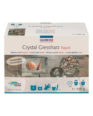 GLOREX Crystal-Giessharz | Kristallklar
