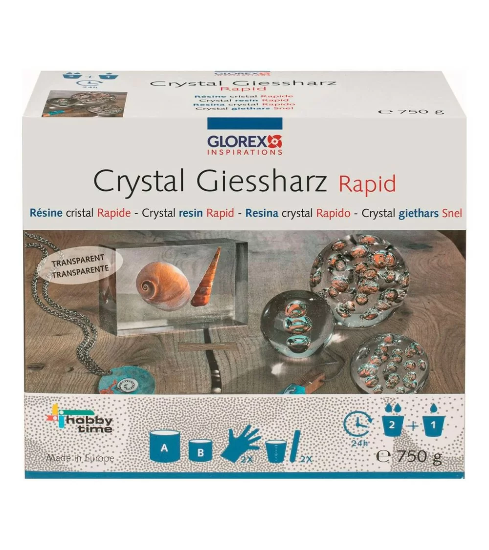 GLOREX Crystal-Giessharz | Kristallklar