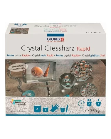GLOREX Crystal-Giessharz | Kristallklar