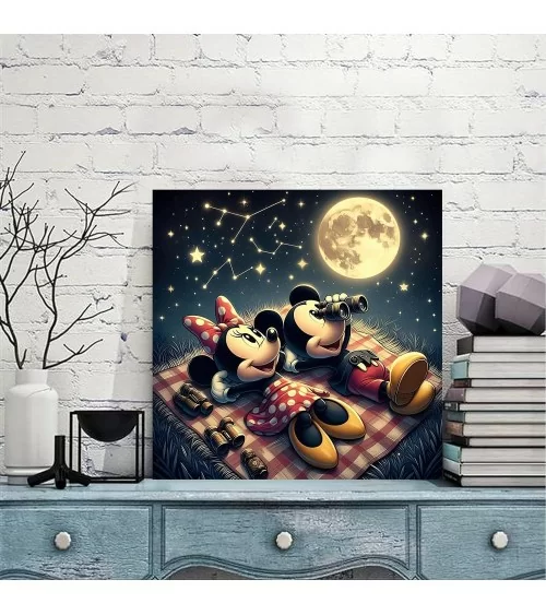 Diamond Painting 30x30cm | Mickey&Minnie