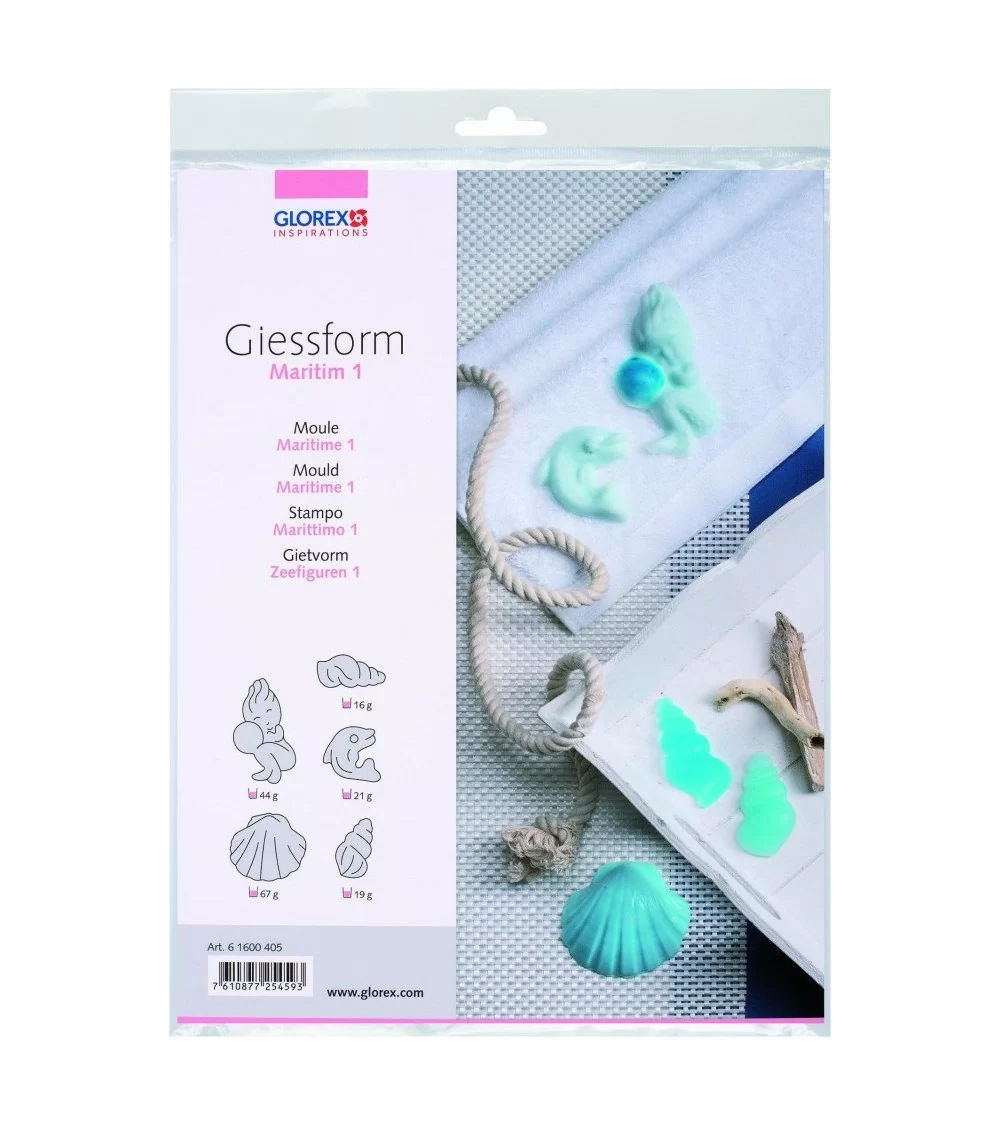 GLOREX Giessform Grundformen | Formstabil& Hitzebeständig