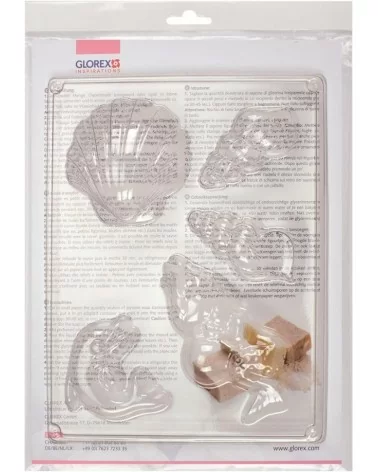 GLOREX Giessform Grundformen | Formstabil& Hitzebeständig