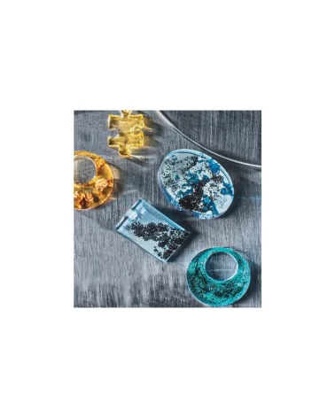 Glorex Crystal-Giessharz Komplettset Schmuck | Glasklar