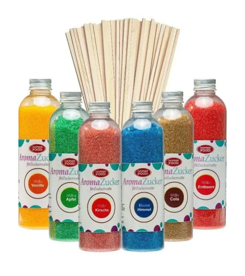 Sucre pour barbe à papa haut de gamme | Pour toutes les occasions