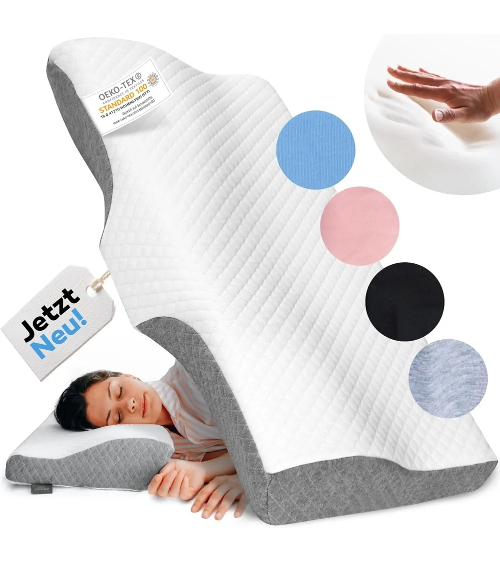 Ergonomisches Schlafkissen| Schlafen wie noch nie!