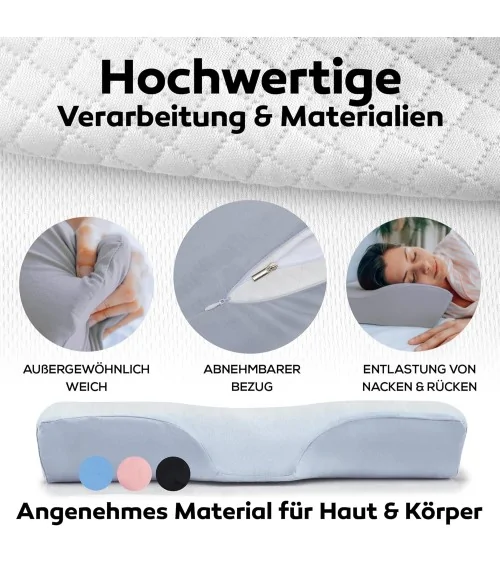 Ergonomisches Schlafkissen| Schlafen wie noch nie!