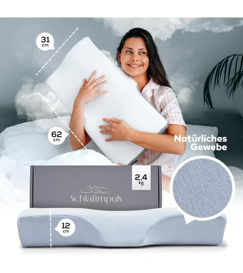 Ergonomisches Schlafkissen| Schlafen wie noch nie!