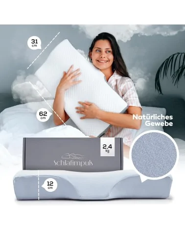 Ergonomisches Schlafkissen| Schlafen wie noch nie!