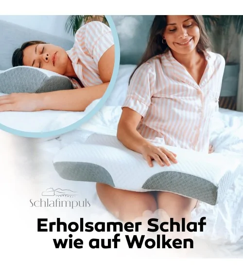 Ergonomisches Schlafkissen| Schlafen wie noch nie!