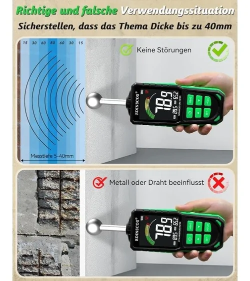 PRO FINE Feuchtigkeitsmessgerät