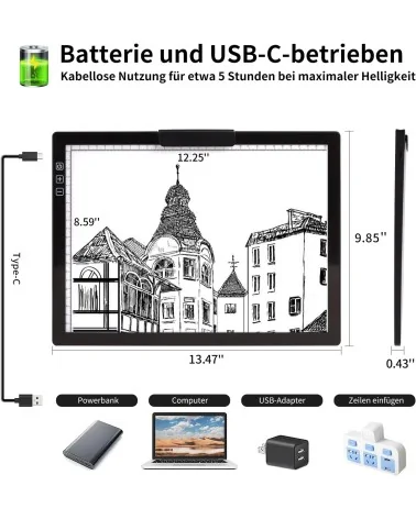 LED Leuchttisch | A4