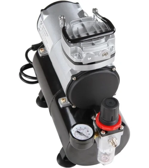 Timbertech Airbrush-Set mit Kolbenkompressor